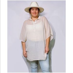 Oatmeal Linen Tunic